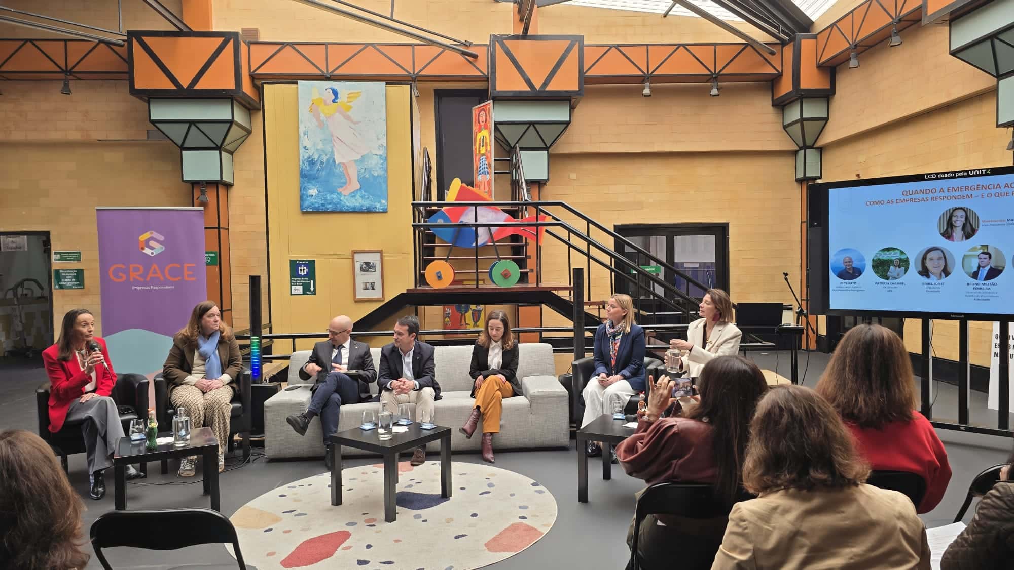 “Catástrofes e Emergências: da resposta institucional à ação coletiva das empresas