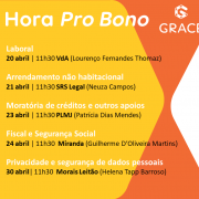 Hora Pro Bono | Webinars Economia Social