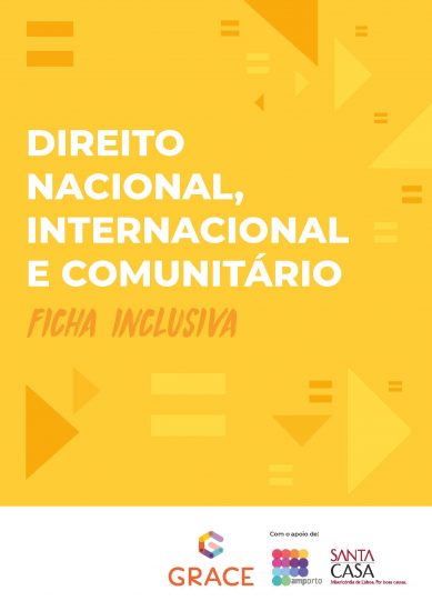 Ficha Inclusiva | Direito nacional, internacional e comunitário